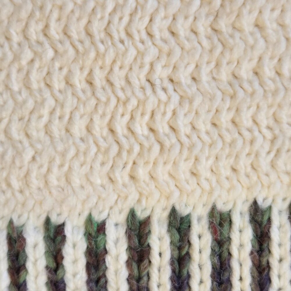 NWT Anthro Scarf Thick Colorful - Picture 5 of 10
